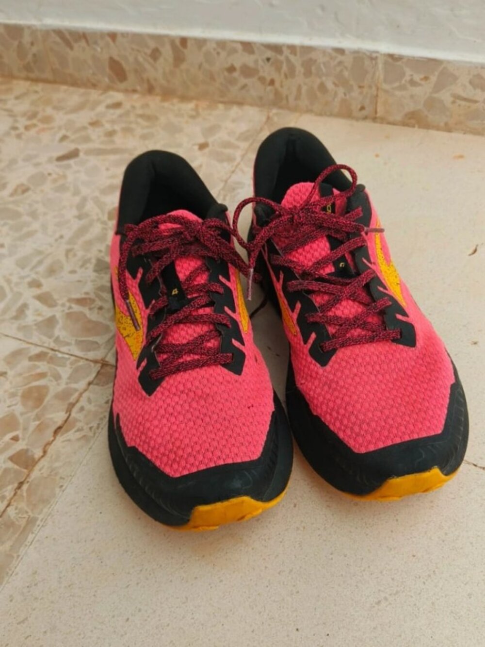 Pink & Black Trail Running Shoes Size 10.5